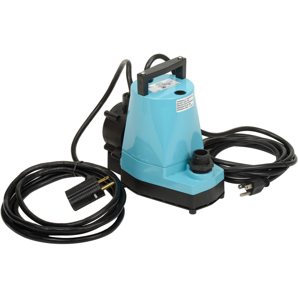Little Giant Pump 5-ASP 1/6HP 115V Submersible Utility Pump with Piggyback Diaphragm Switch - Flockneti