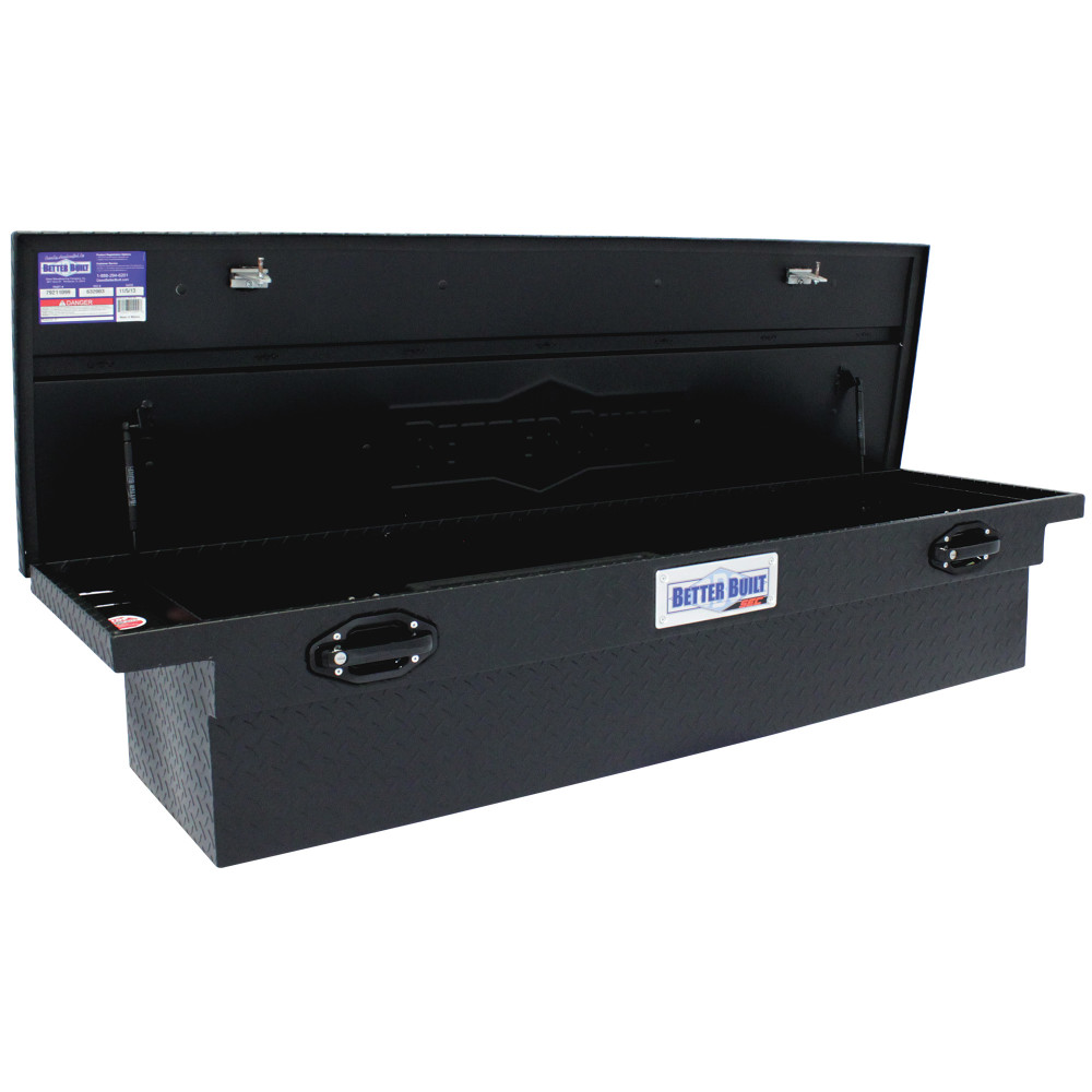 Better Built 71″ Saddle Truck Box Low Profile Textured Matte Black - Flockneti