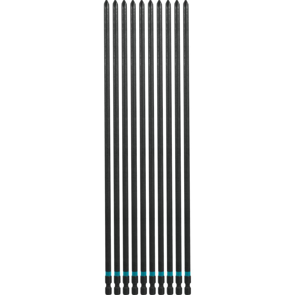 Makita Impact X #2 Phillips 12 Power Bit 10/pk Bulk - Flockneti