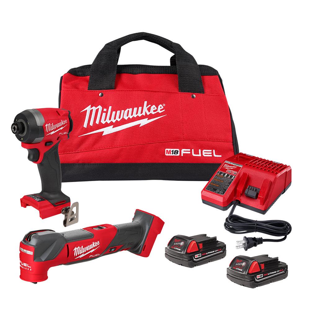 Milwaukee M18 FUEL 2 Tool Combo Kit - Flockneti