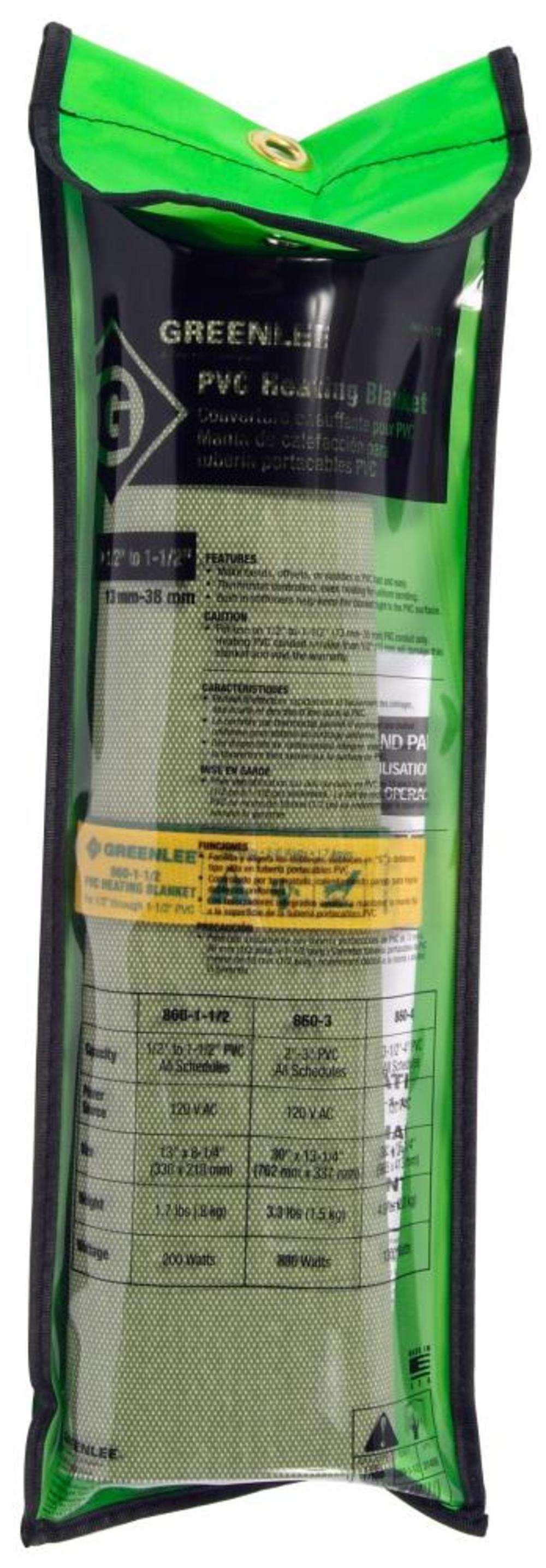 Greenlee 1/2″ to 1-1/2″ PVC Blanket - Flockneti