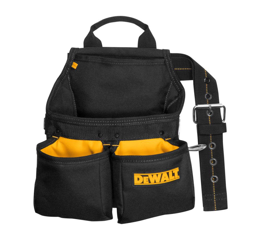 DEWALT 6 Pocket Framer’s Nail and Tool Bag - Flockneti