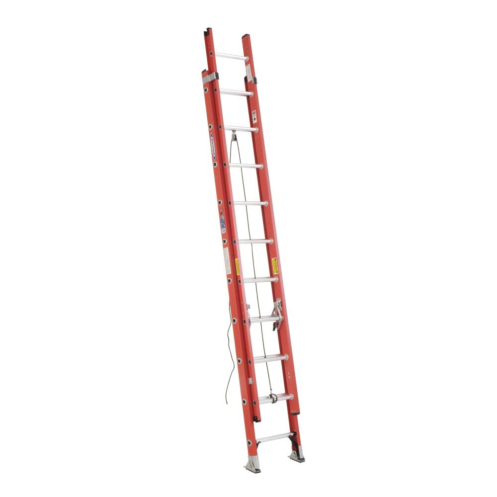 Werner 20 Ft. Type IA Fiberglass Extension Ladder - Flockneti