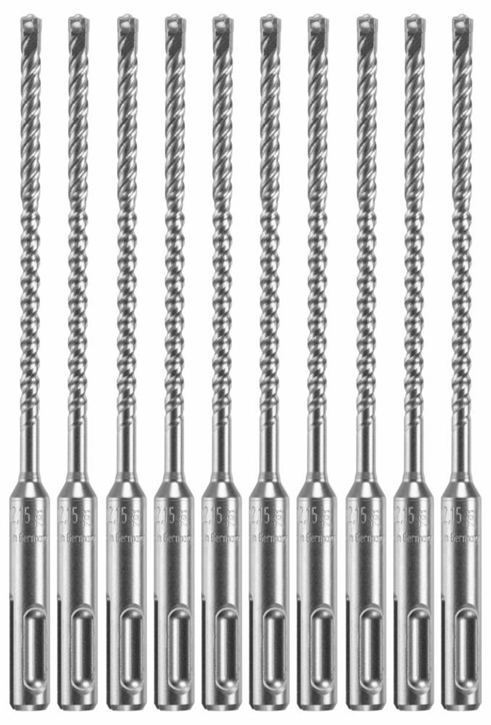 Bosch 10pc 3/16″ x 4″ x 6 1/2″ SDS plus Bulldog Xtreme Carbide Rotary Hammer Drill Bits - Flockneti