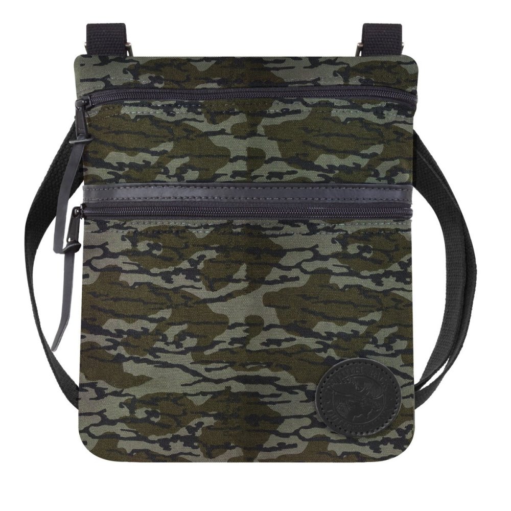 Duluth Pack 4 Liter Capacity Mossy Oak Bottomland Traverse Crossbody Bag - Flockneti