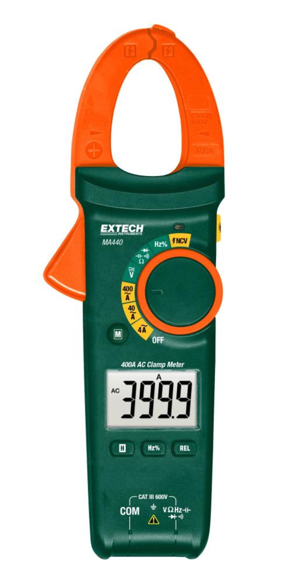 Extech 400 A Clamp Meter + NCV - Flockneti