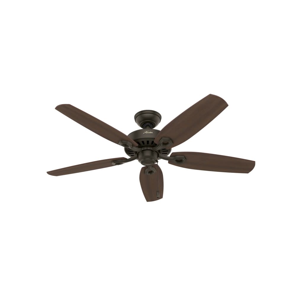 Hunter Fan Builder Elite Ceiling Fan 52″ Bronze Brazilian Cherry - Flockneti
