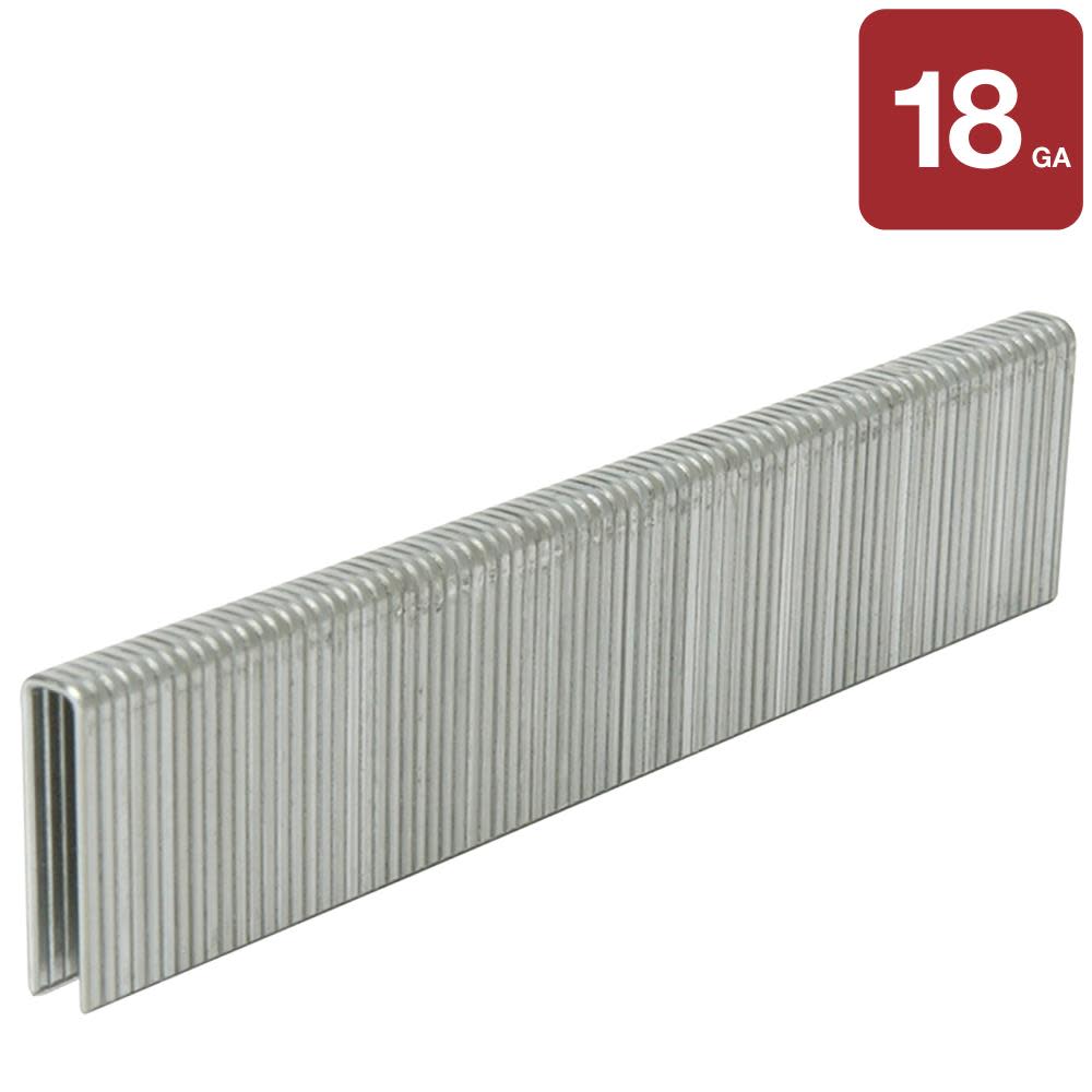 Metabo HPT Crown Staples 1/4″ x 5/8″ 18 Gauge Electro Galvanize 5000qty - Flockneti