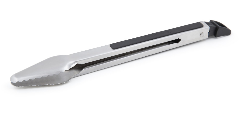 Broil King 12 in Stainless Steel Baron Precision Baron Tongs - Flockneti