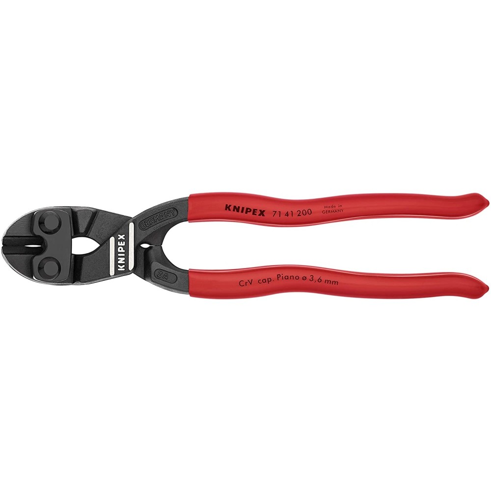 Knipex Bolt Cutter 20 Degree Cobolt Compact 200mm - Flockneti