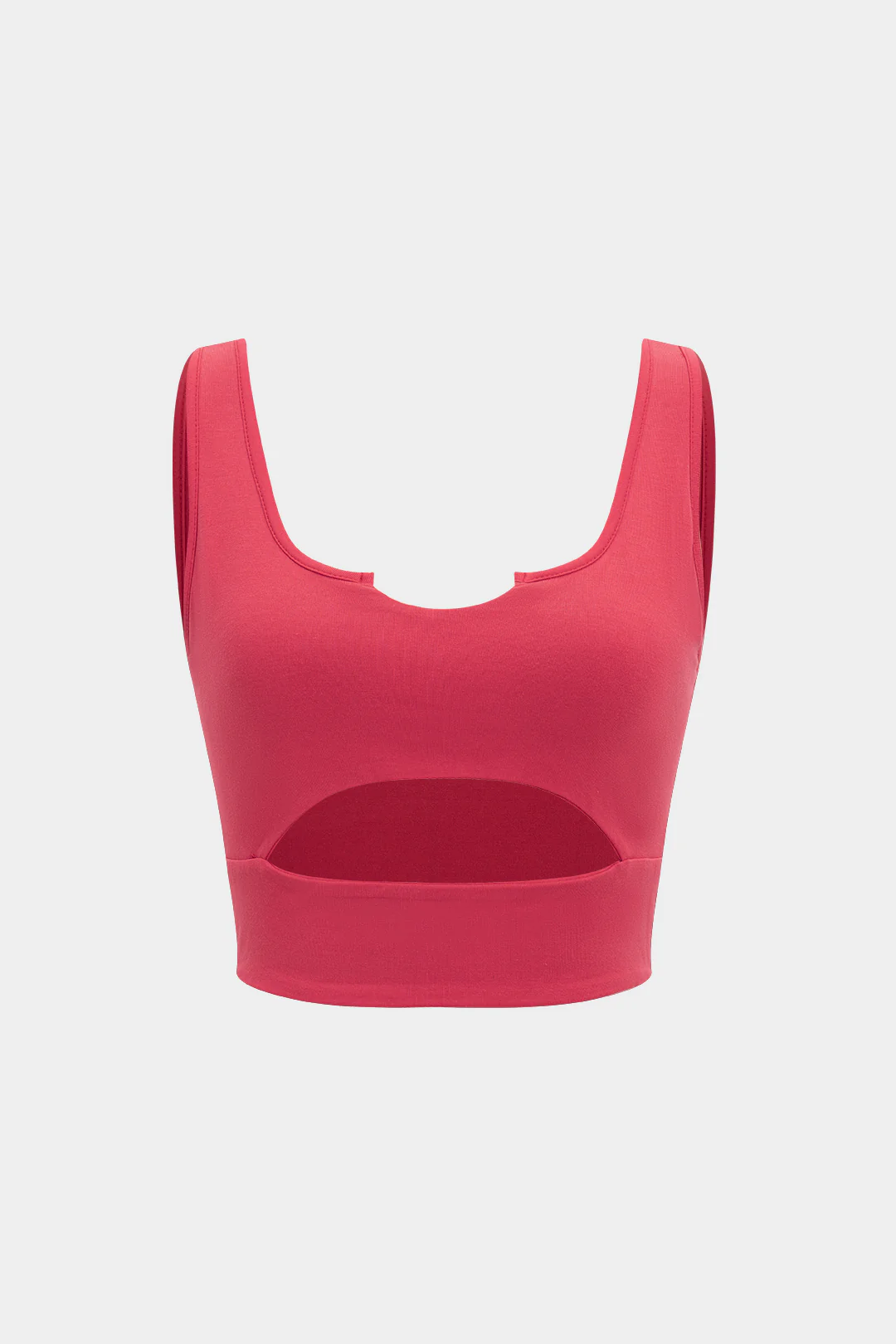 Solid Cut Out Tank Top - Flockneti