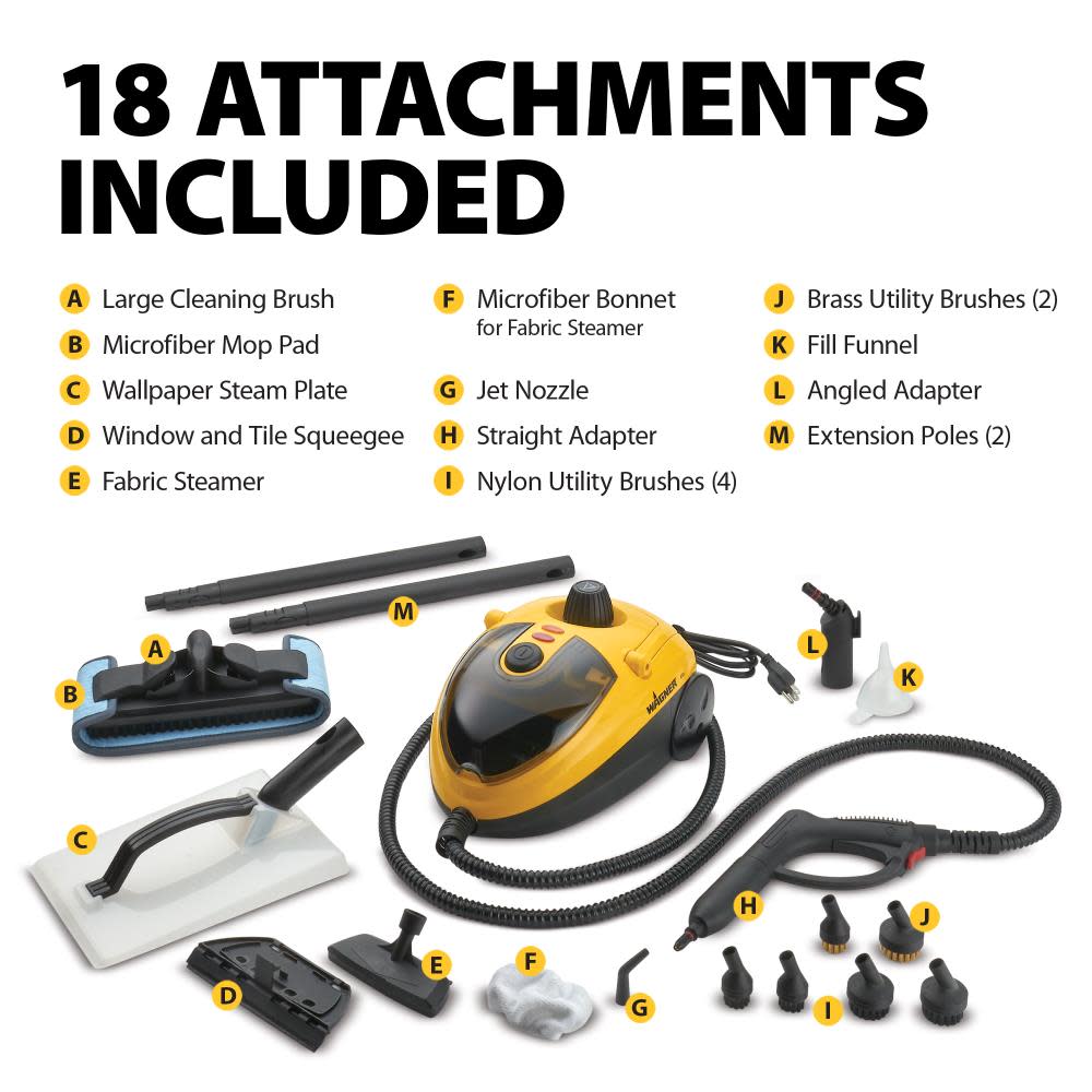 Wagner 915e On Demand Power Steamer - Flockneti