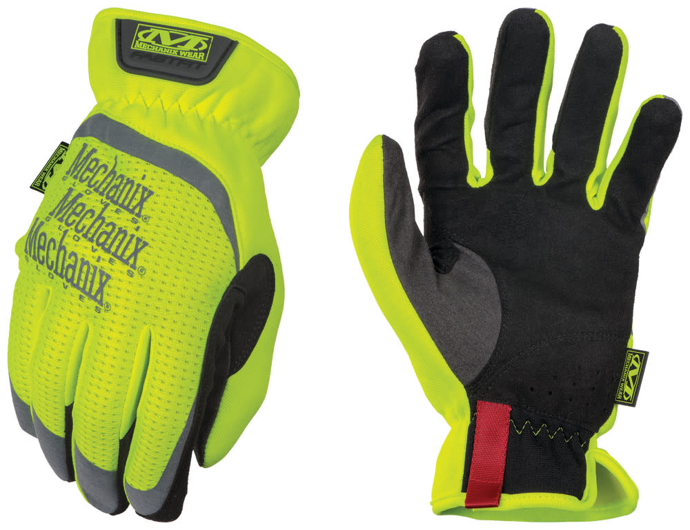 Mechanix Wear Hi-Viz FastFit Gloves XL - Flockneti