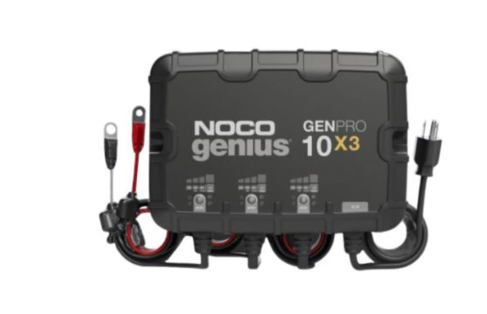 Noco 12V Battery Charger 30A Fully Automatic 3 Bank On Board - Flockneti