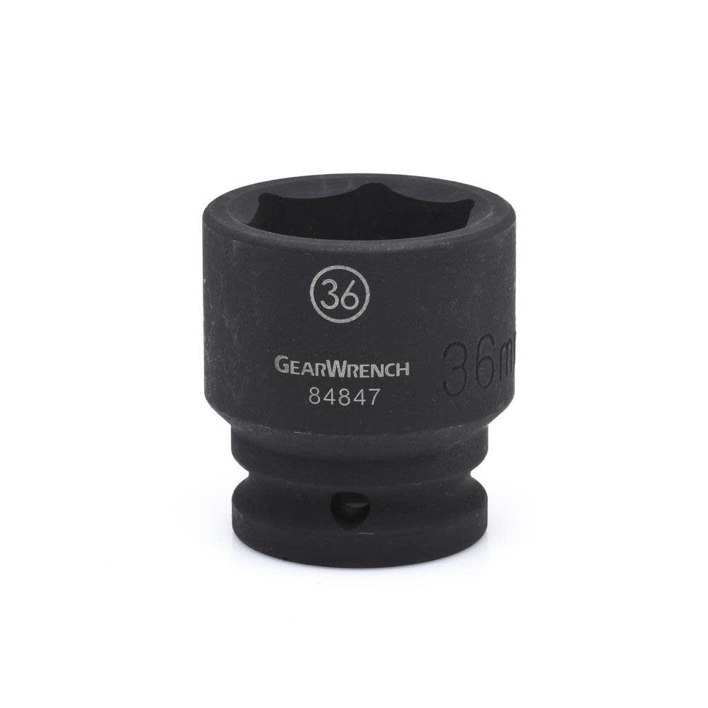 GEARWRENCH Impact Socket 3/4 In. Drive 6 Point Standard 36mm - Flockneti