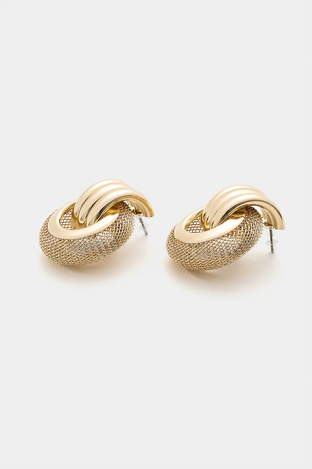 Metal Circle Earrings - Flockneti
