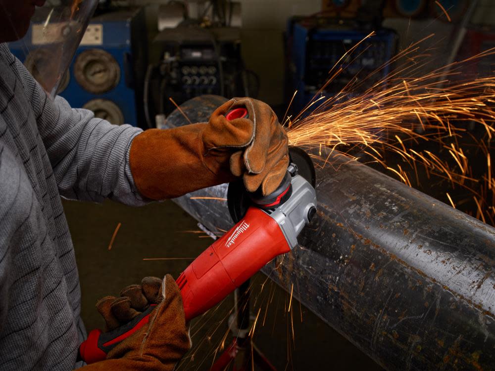 Milwaukee 13 Amp 5 In. Small Angle Grinder Trigger Grip No-Lock - Flockneti