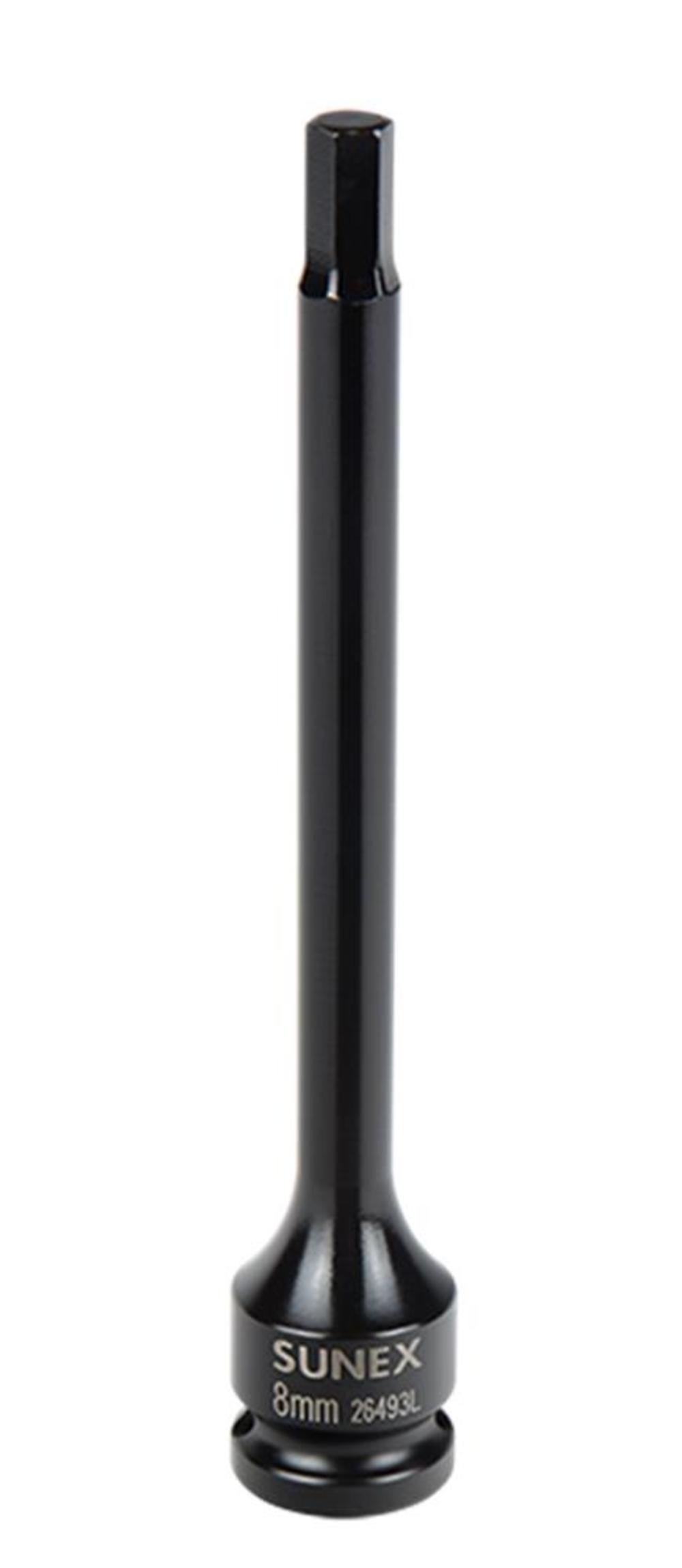 Sunex 1/2 In. Drive 8 mm Hex Impact Socket - Flockneti