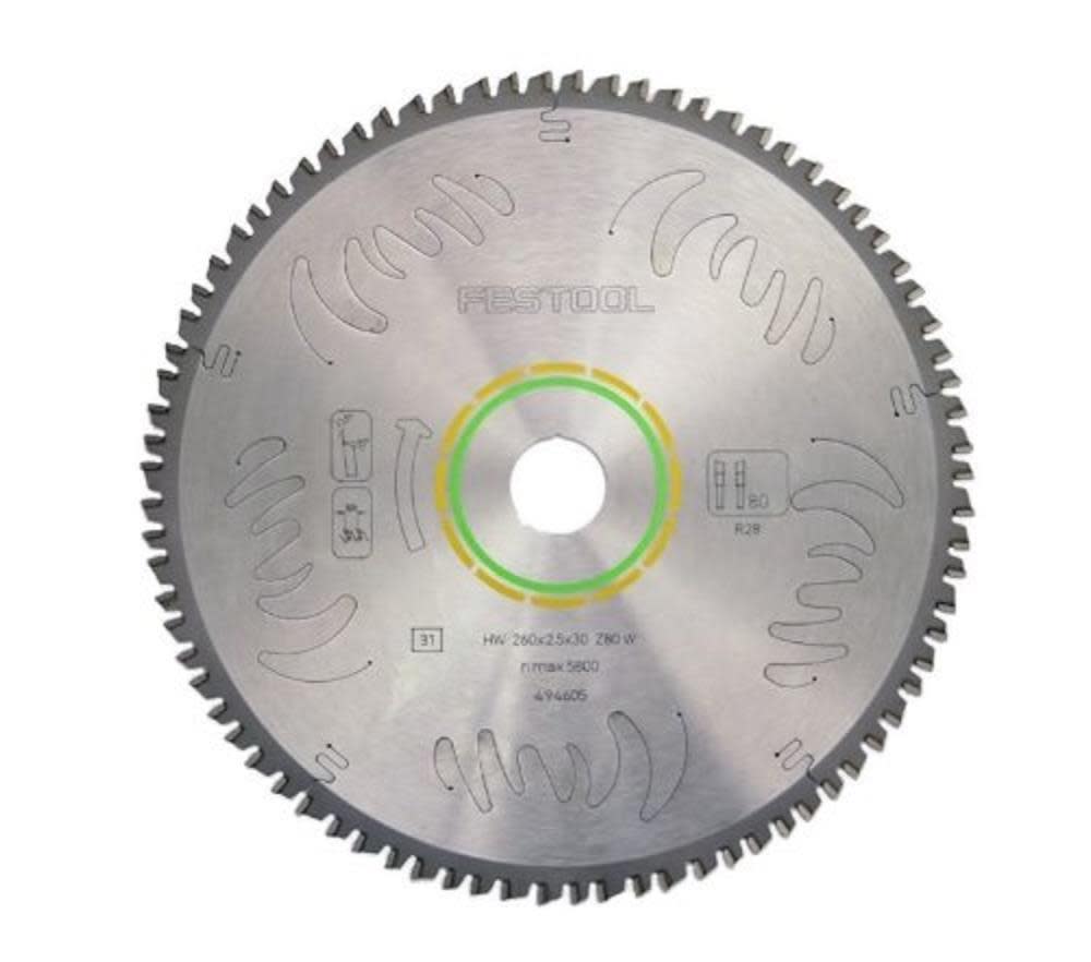 Festool Saw Blade Fine Tooth 80 - Flockneti