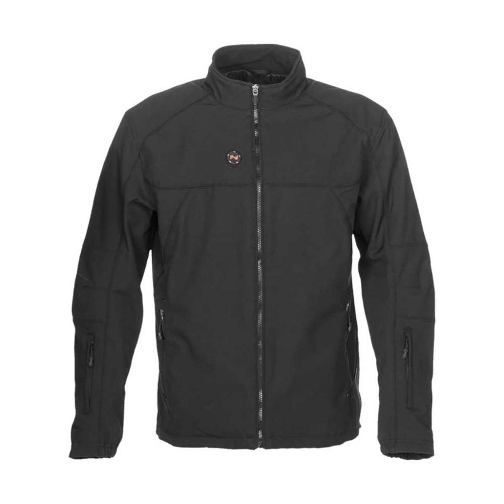 Mobile Warming 12V Dual Power Heated Jacket Mens Black 3X - Flockneti