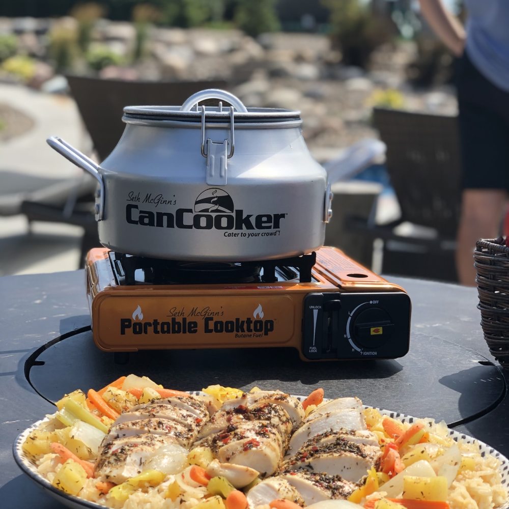 Cancooker 8oz Butane Fuel Portable Cooktop - Flockneti