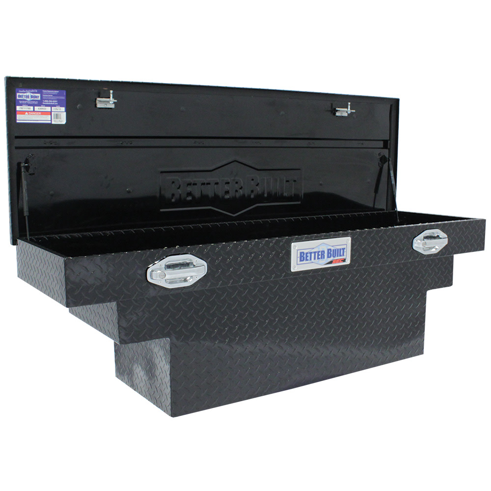 Better Built 61.5″ SEC Saddle Truck Tool Box DEEP GLOSS BLACK - Flockneti