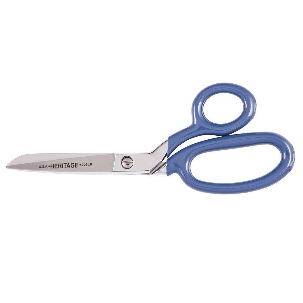 Klein Tools Bent Trimmer Large Ring Blue 6″ - Flockneti