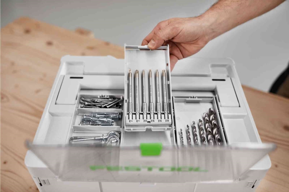 Festool Drill Bit Cassette BKS SYS3 100mm CE F - Flockneti