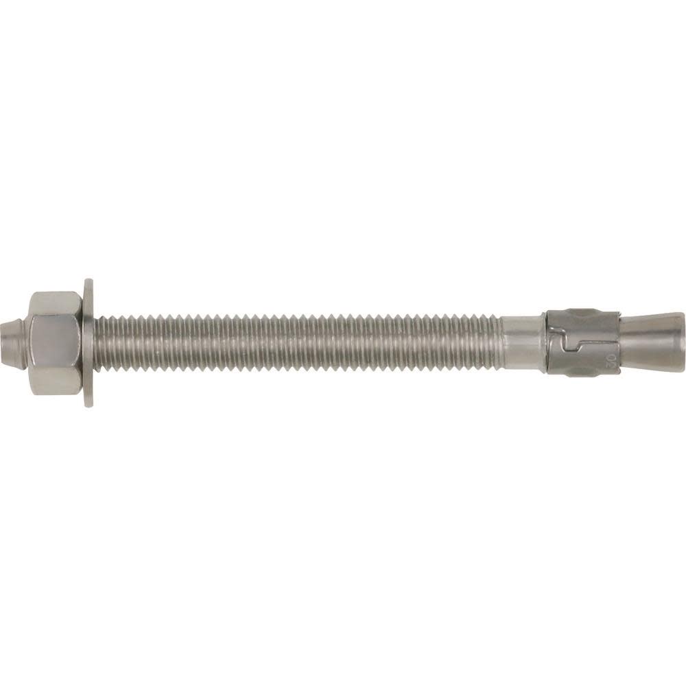 DEWALT Wedge Expansion Anchors POWERSTUD 304SS 1/2″ X 5 1/2″ QTY: 50 - Flockneti