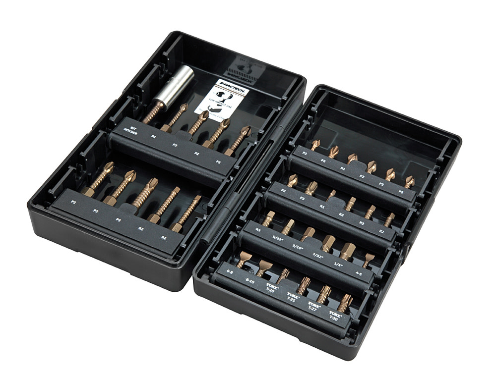 Vega 34pc Impactech Driver Bit Set - Flockneti