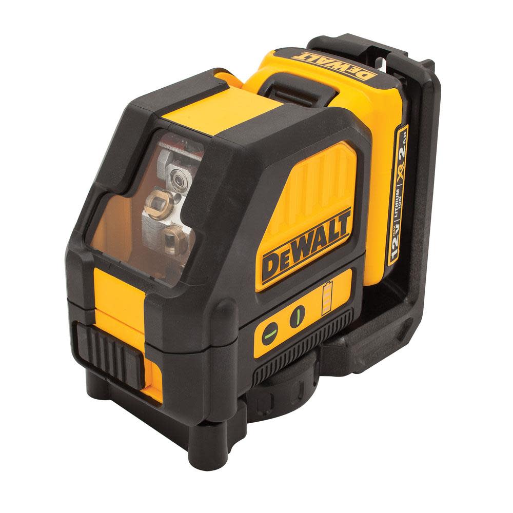 DEWALT 12 V Green Cross Line Laser - Flockneti