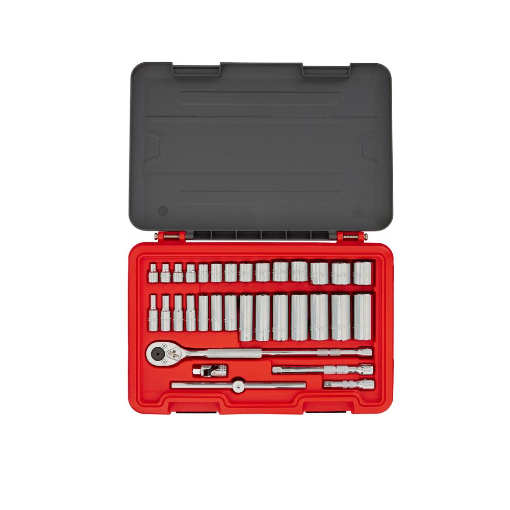 Proto Socket Set 3/8 DR 63pc SAE & MM 6pt - Flockneti