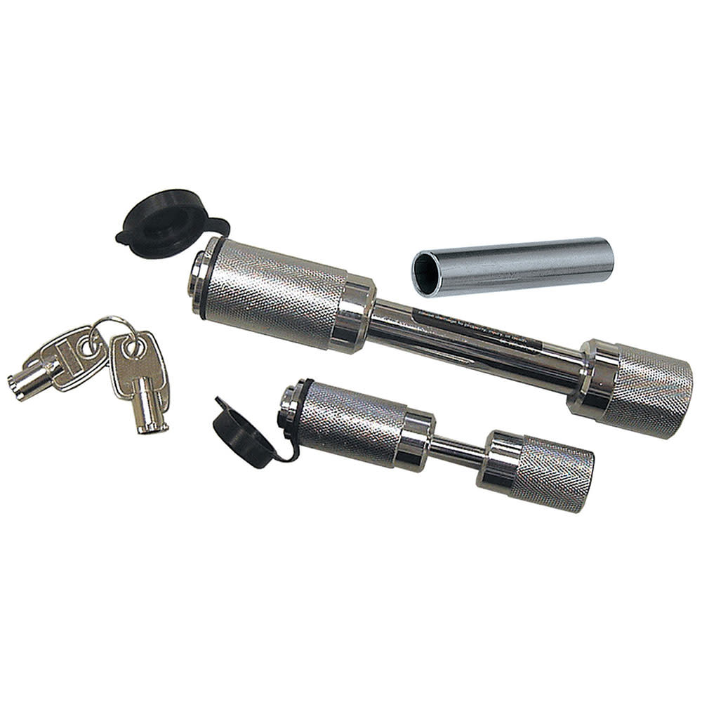 Reese 1/2″ & 5/8″ Chrome Sleeved Hitch Receiver Lock - Flockneti