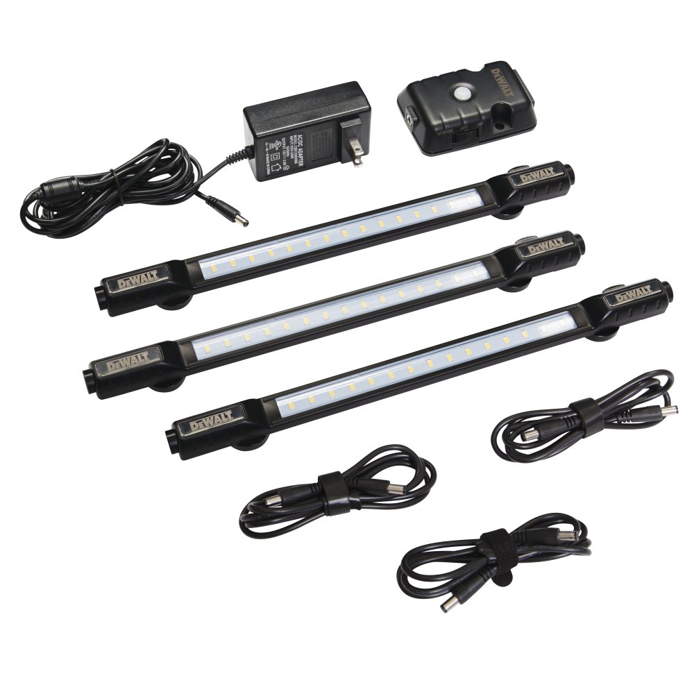 DEWALT Storage Rack Light Kit 500 Lumens LED Motion Activated - Flockneti