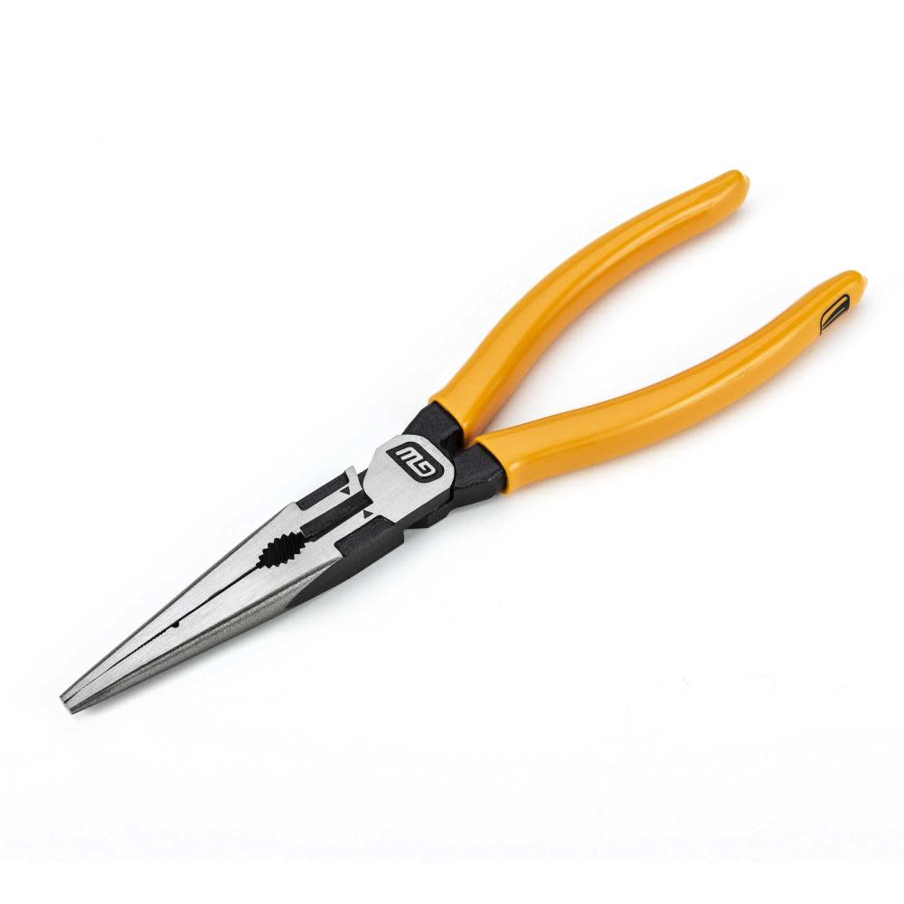 GEARWRENCH Pitbull Long Nose Pliers 8″ Dipped Handle - Flockneti