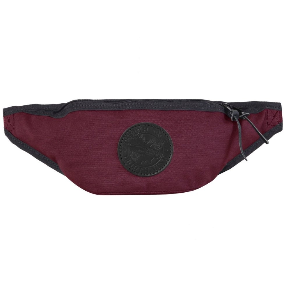 Duluth Pack 3 Liter Capacity Burgundy Medium Fanny Pack - Flockneti