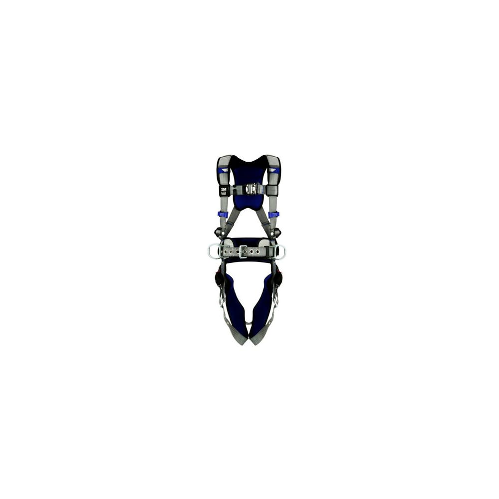 DBI Sala Gray Safety Harness with QC Chest Tongue Leg Buckle Large - Flockneti