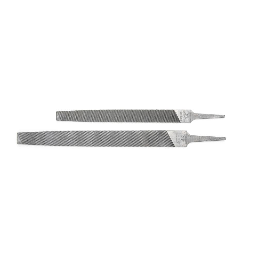 Crescent Nicholson 2 in 1 Bastard and Smooth Cut File Set 8″ & 10″ 2pc - Flockneti