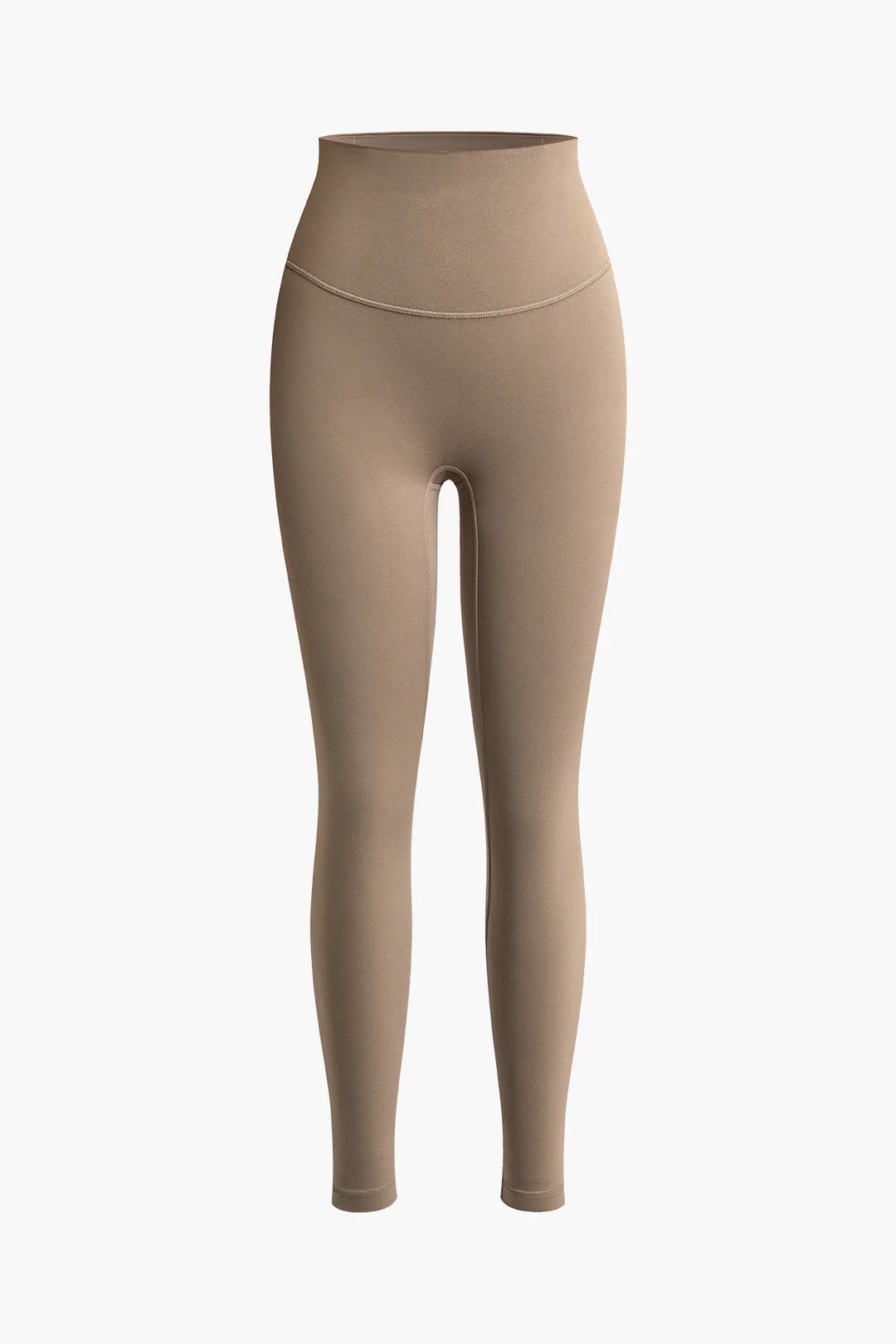 Solid High Waist Sports Leggings - Flockneti
