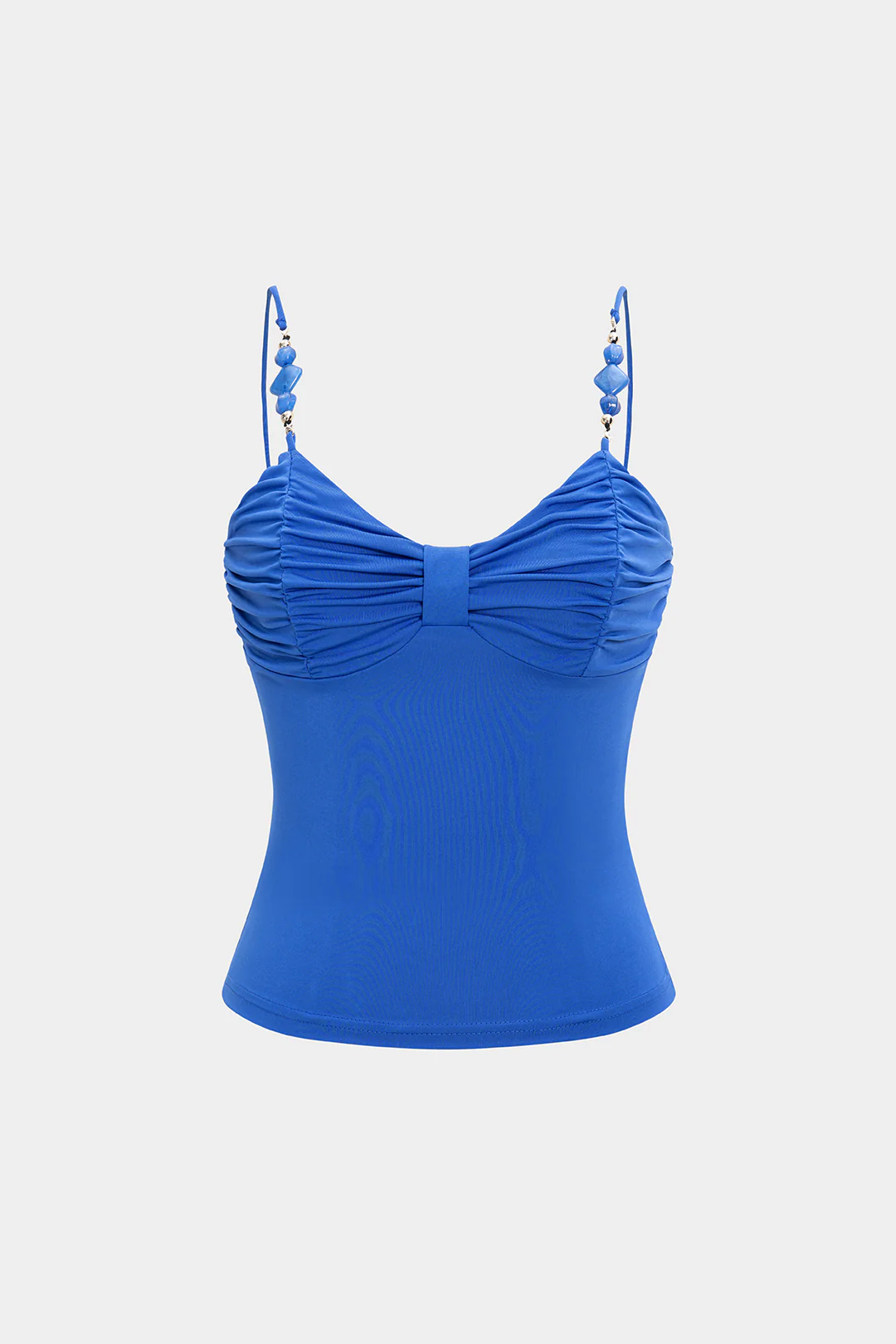 Ruched Beaded Cami Top - Flockneti