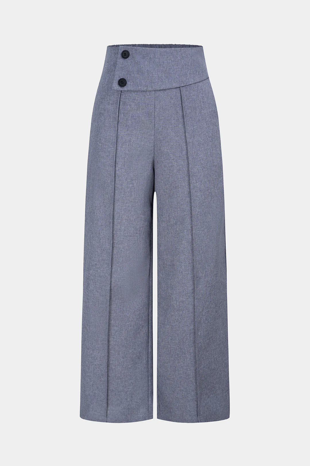 Solid Straight Leg Pants - Flockneti