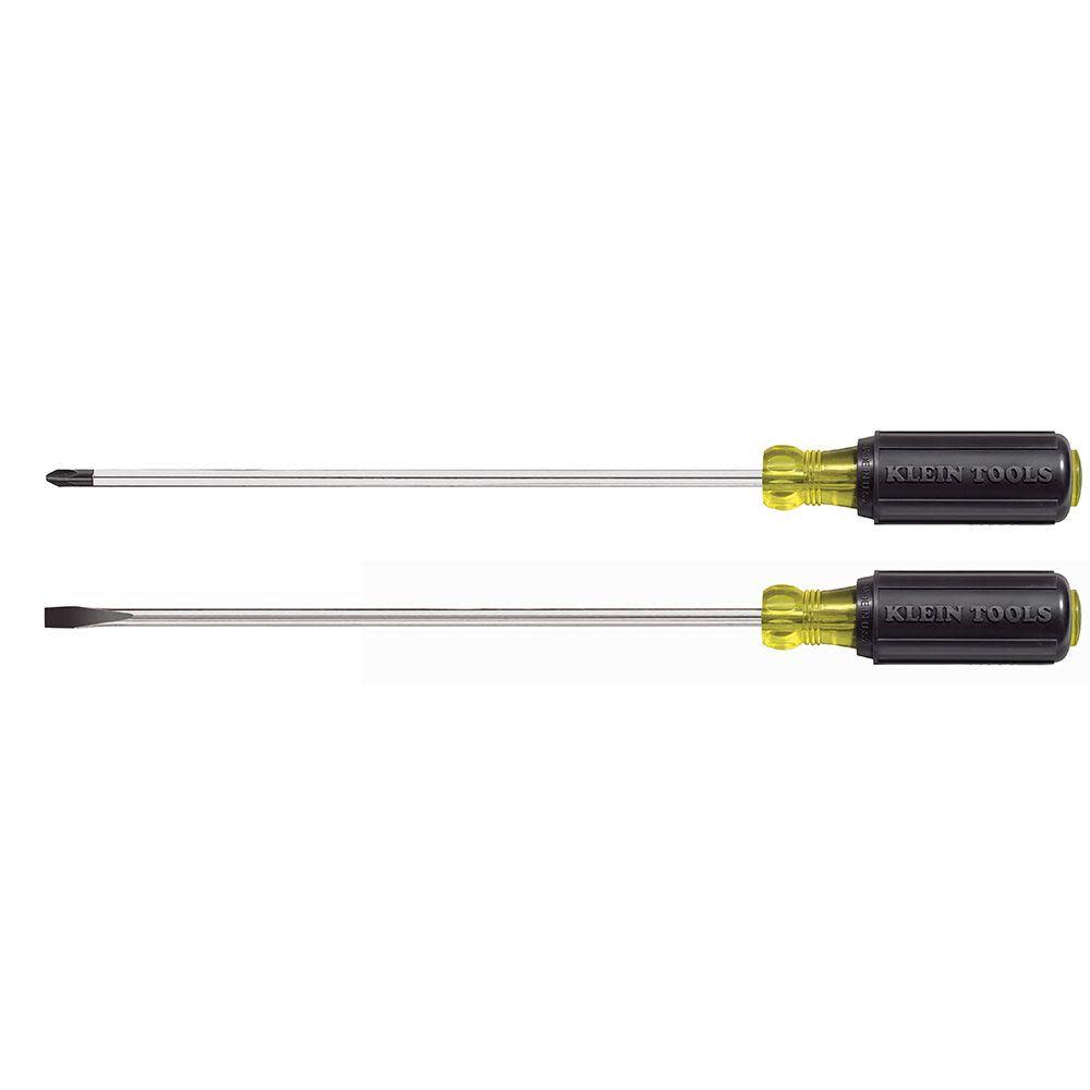 Klein Tools 10″ L Blade Screwdriver Set 2 Pc - Flockneti