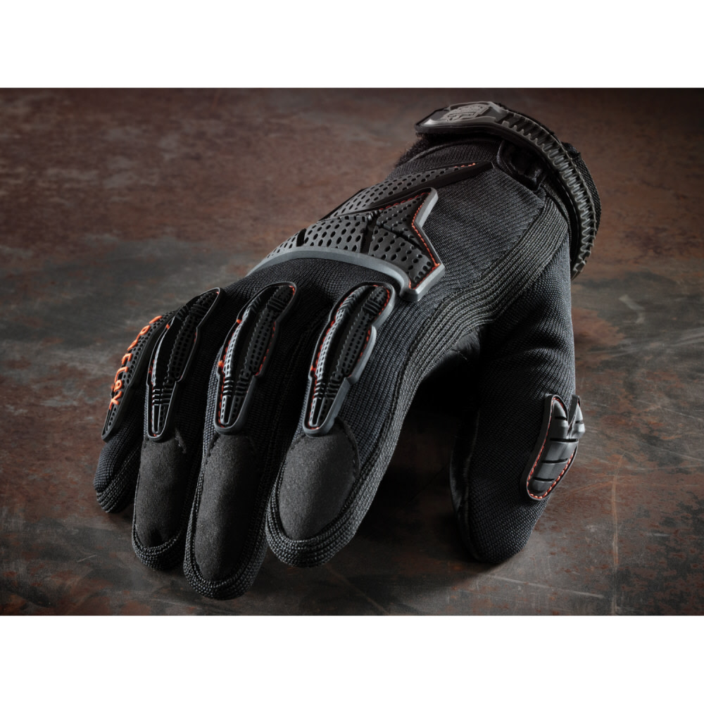 Ergodyne Certified Anti-Vibration Gloves with Dorsal Protection - Flockneti