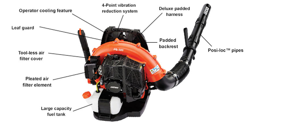 Echo Back Pack Blower 58.2cc Hip Mount Throttle - Flockneti