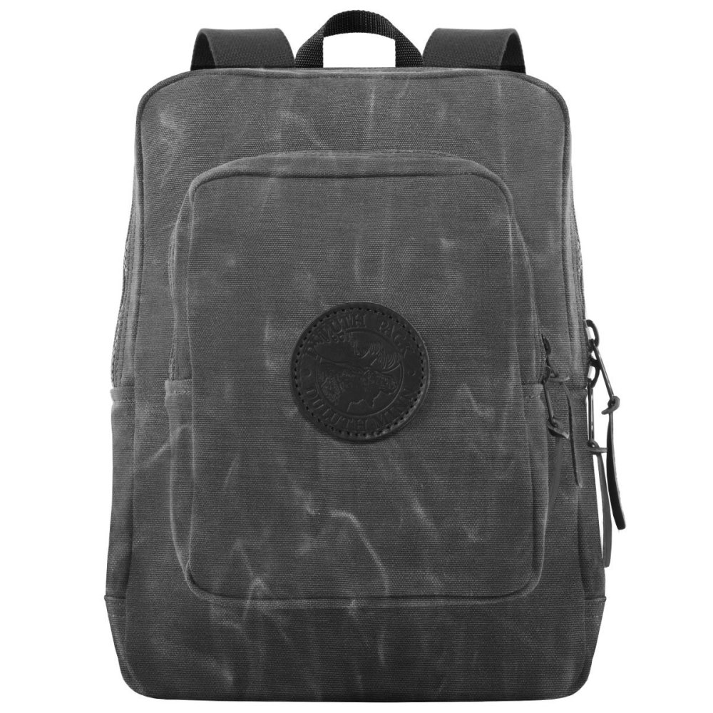 Duluth Pack 12 Liter Capacity Wax Gray Medium Standard Backpack - Flockneti