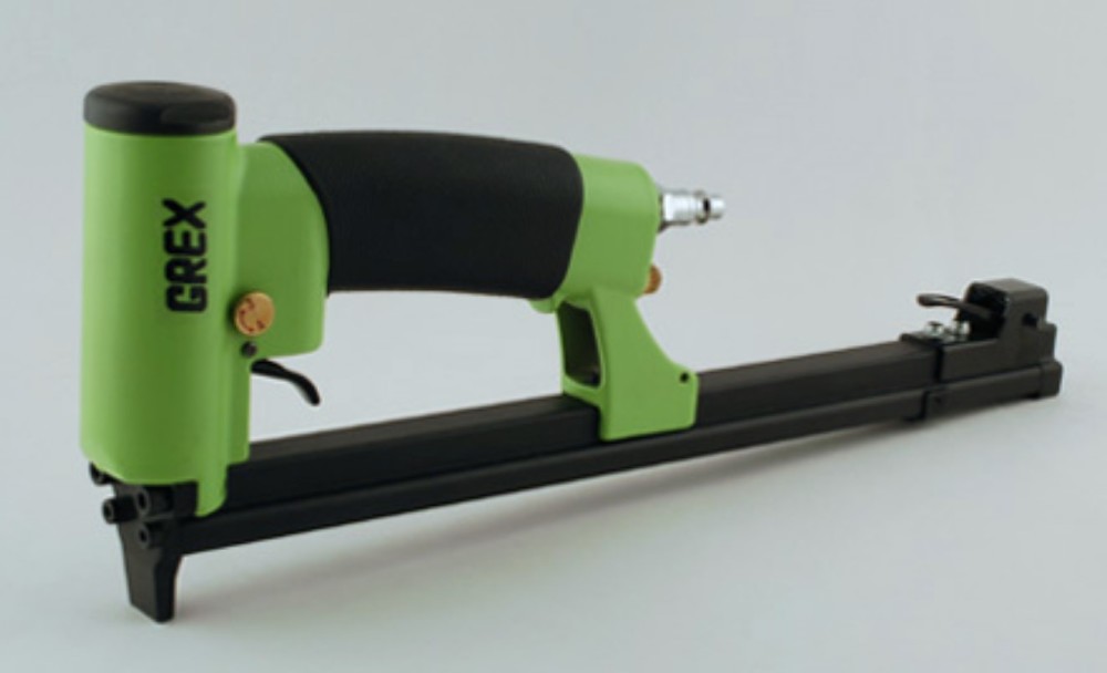 Grex Power Tools Stapler 21 Gauge 1/2″ Crown Auto Fire Long Magazine - Flockneti