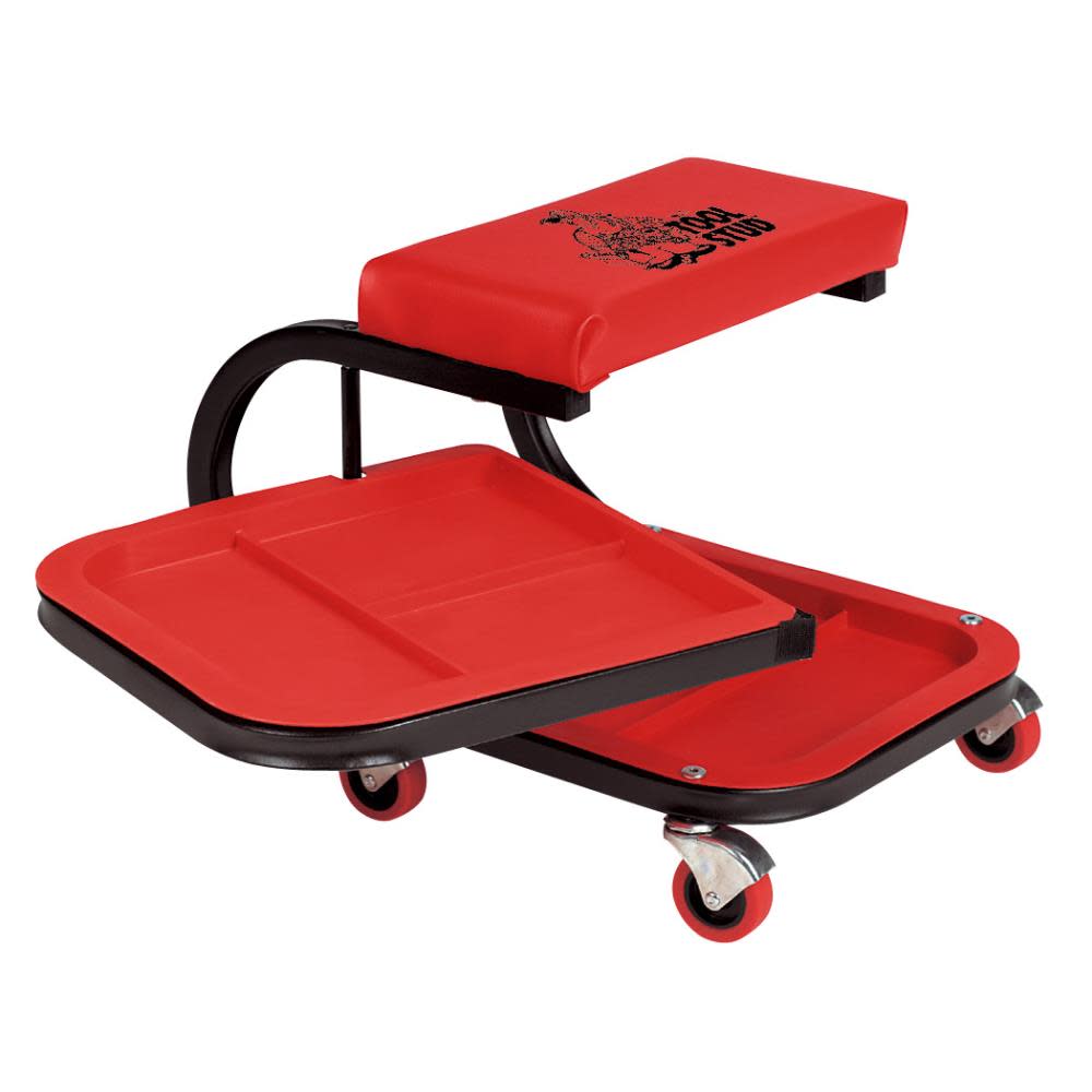 Whiteside Mfg Mechanic’s Seat with Swing Tray - Flockneti