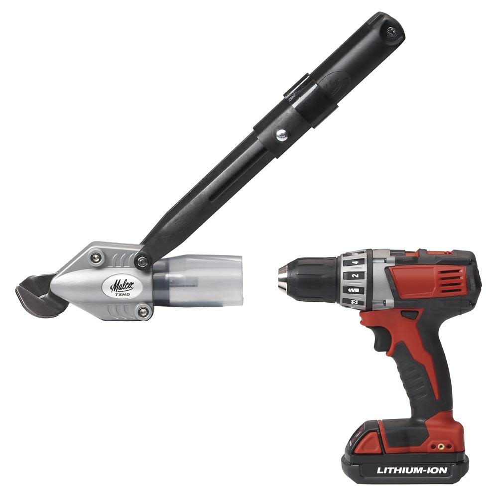 Malco Products Heavy Duty TurboShear (Drill not included) - Flockneti