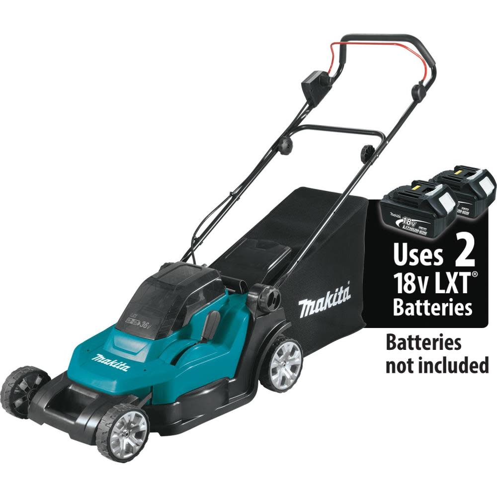 Makita 18V X2 (36V) LXT Lithium-Ion Cordless 17″ Residential Lawn Mower Tool Only - Flockneti