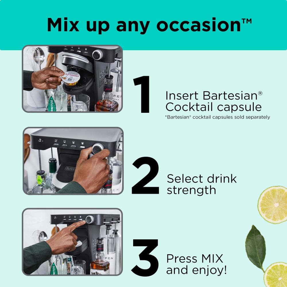 Black and Decker The Bev Cocktail Maker - Flockneti
